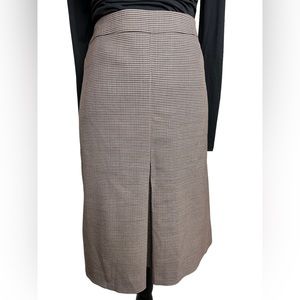 ANN TAYLOR Plaid skirt size 8P